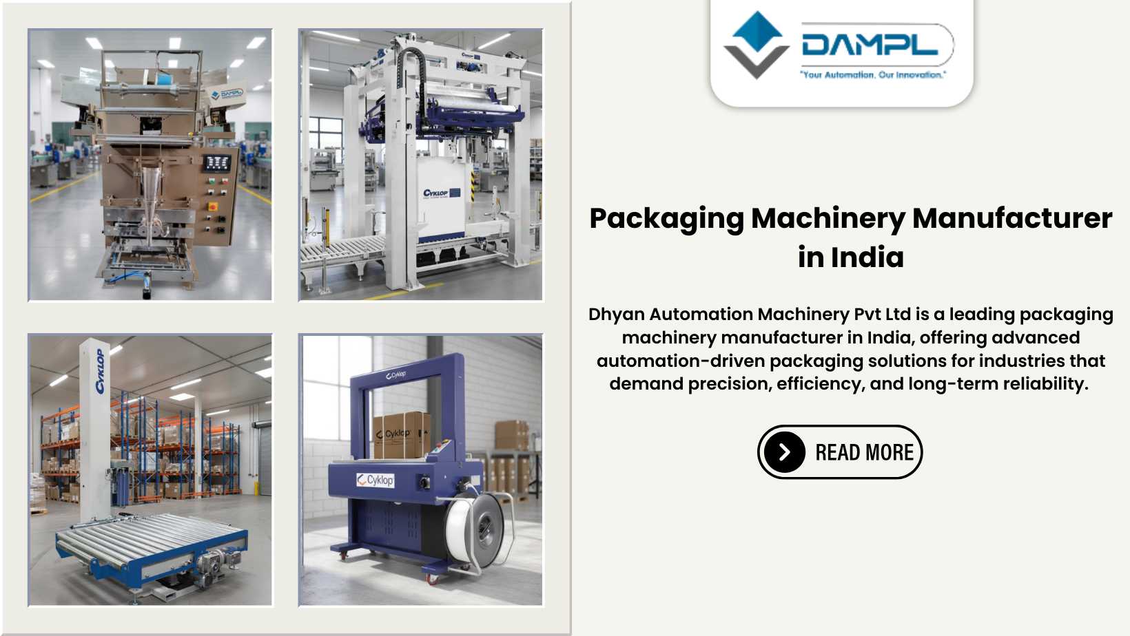 Packaging Machinery Manufacturer in India