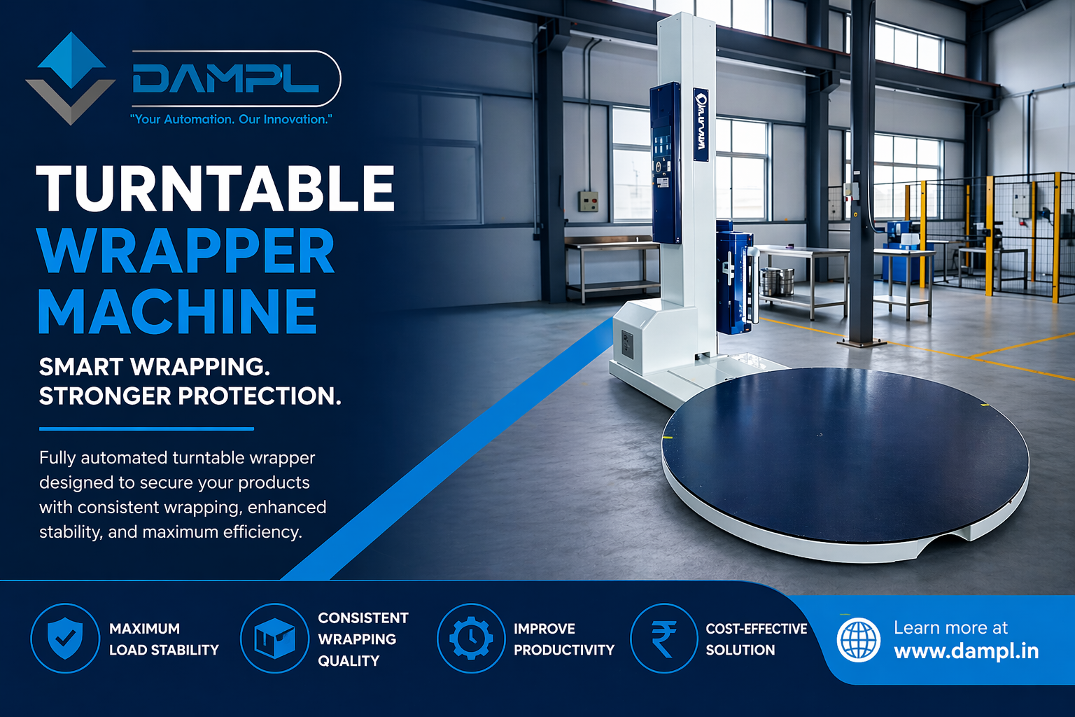 Turntable Wrapper Machine