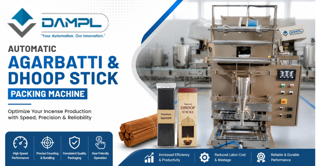 Automatic Agarbatti & Dhoop Stick Packing Machine
