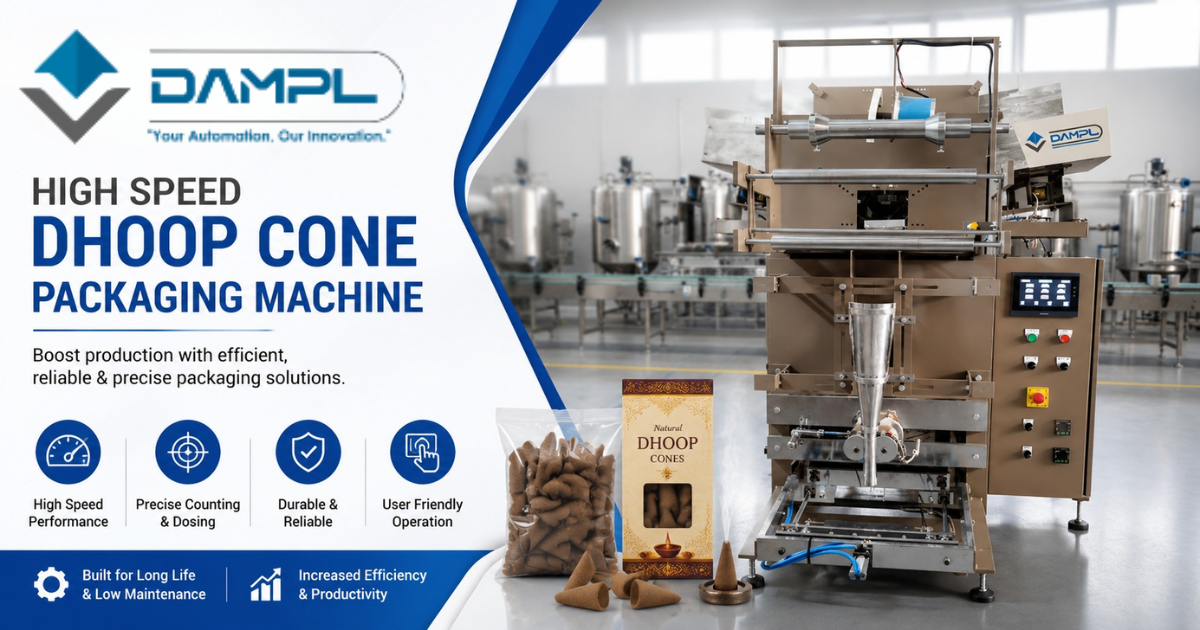 High Speed Dhoop Cone Packaging Machine