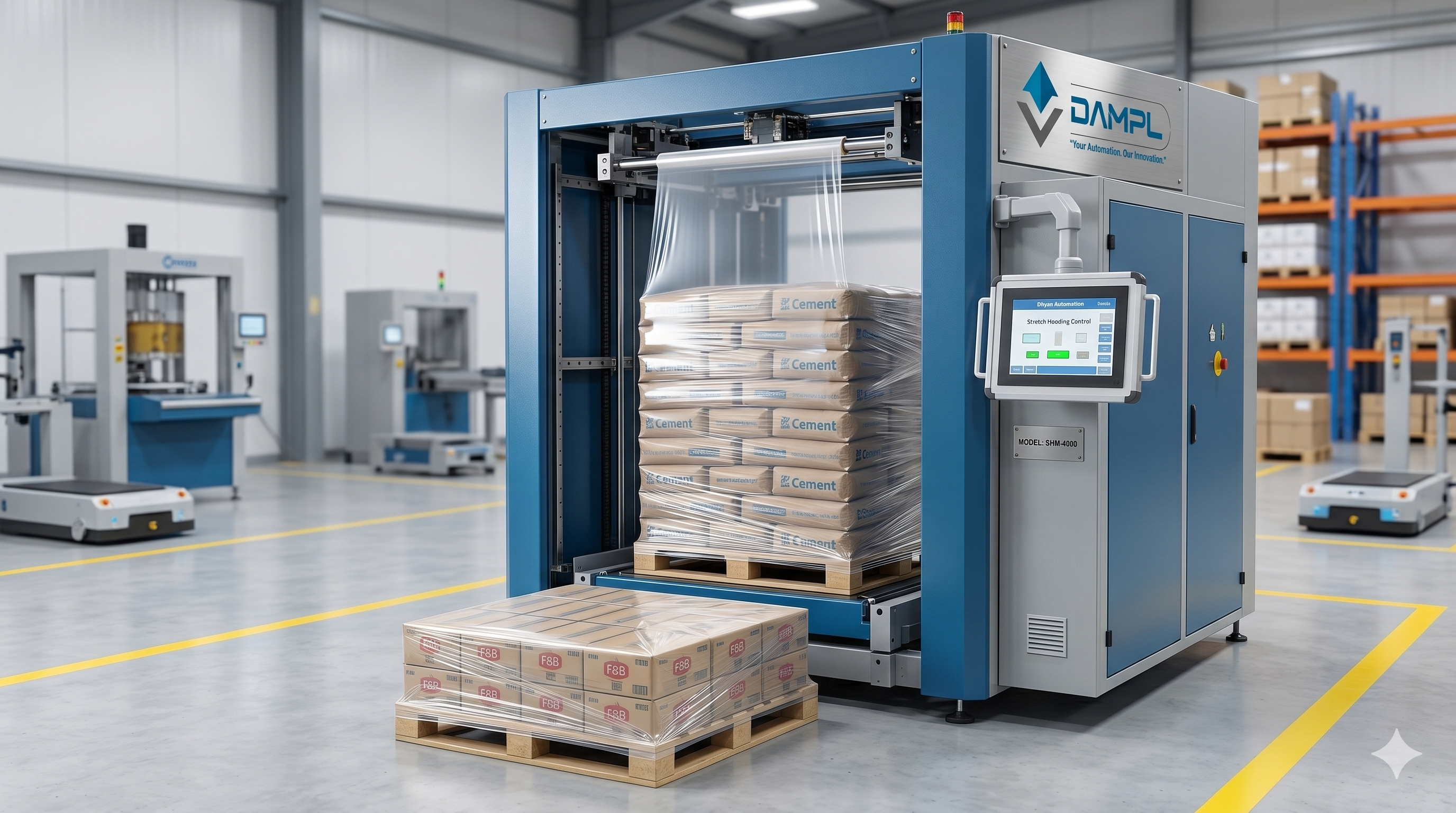 Stretch Hooding Machine