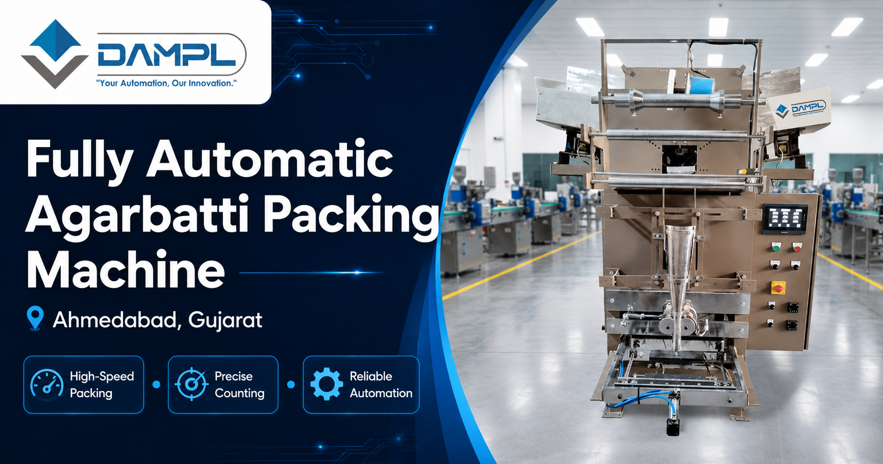 Fully Automatic Agarbatti Packing Machine