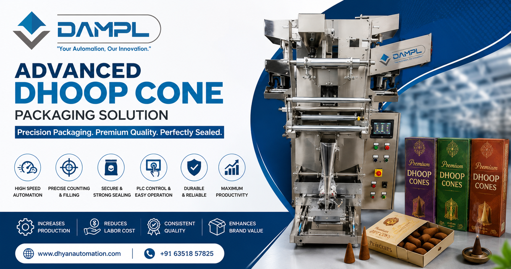 Advanced Dhoop Cone Packaging Solution