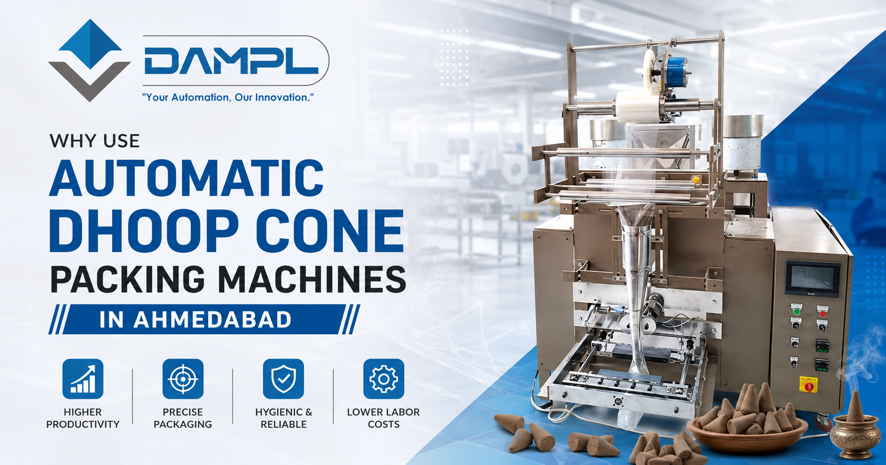 Why Use Automatic Dhoop Cone Packing Machines