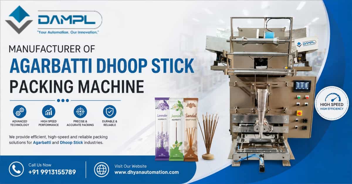Manufacturer Of Agarbatti Dhoop Stick Packing Machine