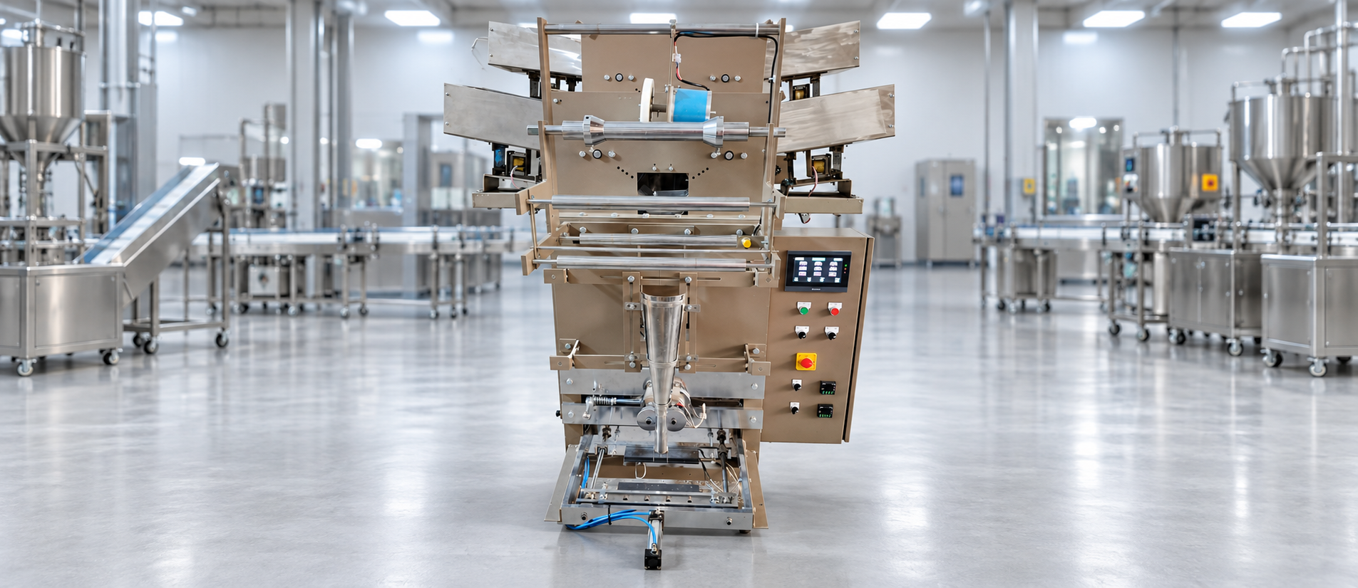 2 Head Sticks Counting & Packing Machine
