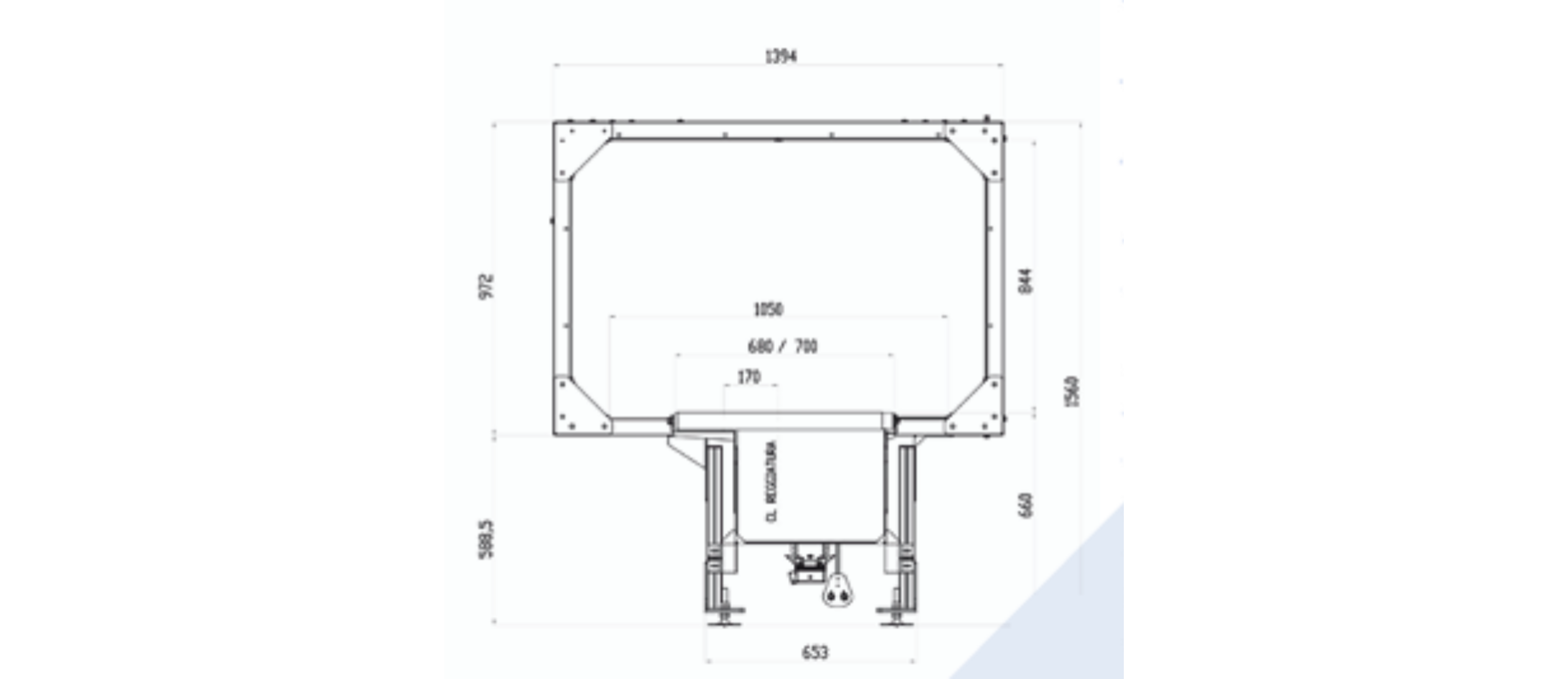 SF 113 M Vertical Strapping Machine Head Under